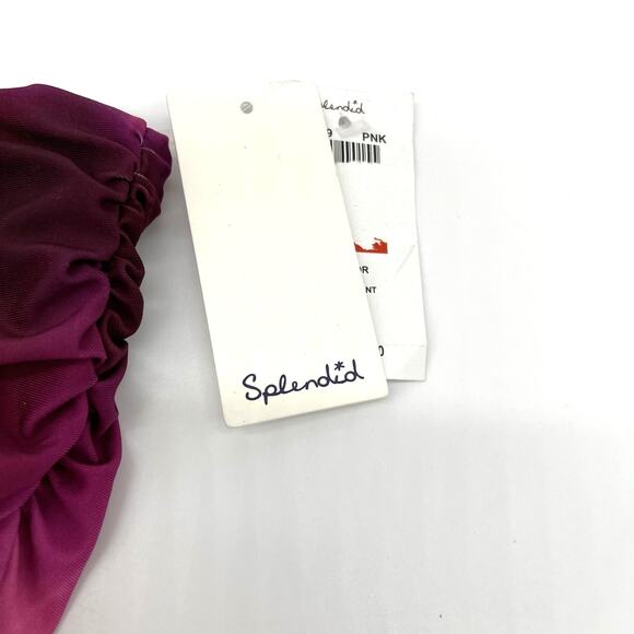 Splendid Bikini Bottom Size XS Highwaist Pant To Dye For Pink Beachy Summer - Picture 7 of 8